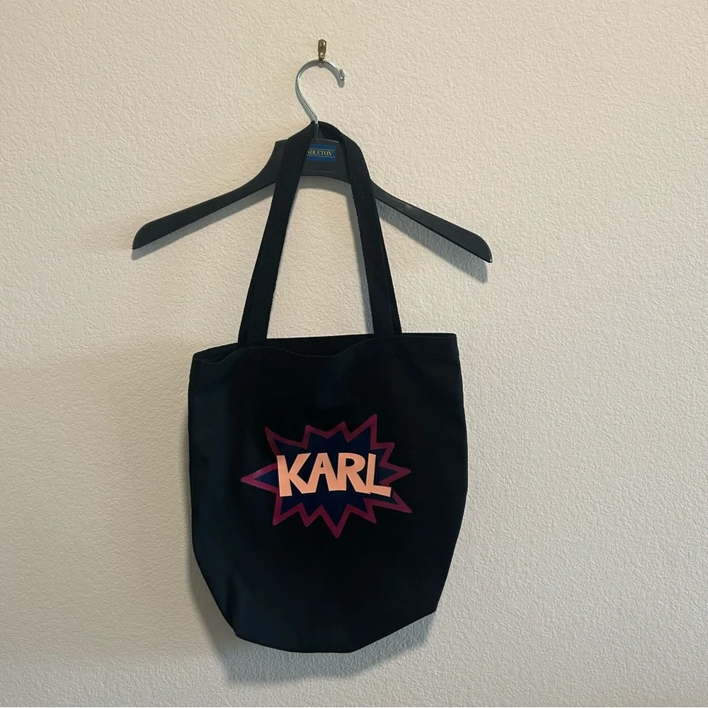 Karl Lagerfeld logo tote bag
